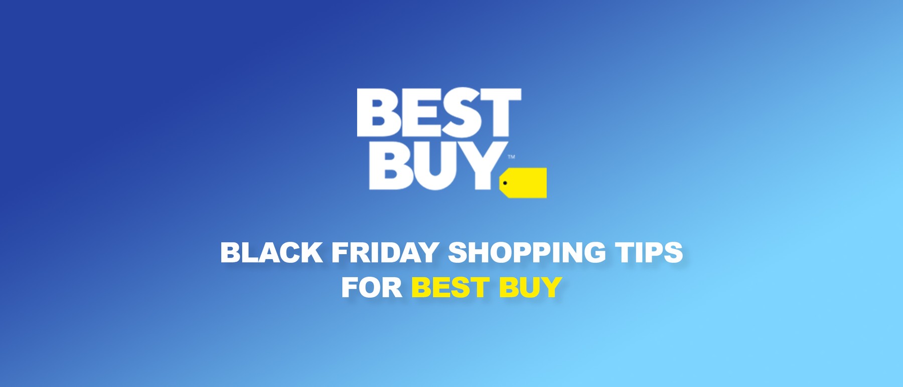 Black Friday Shopping Tips for Best Buy